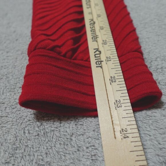 Caroline Rose Set Womens XS Red Black Wool Jacket Tank Pants Christmas‎ Holiday - Picture 9 of 16